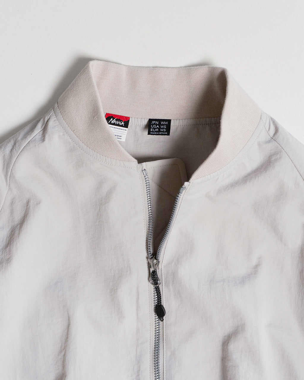 NANGA ナンガ ナイロンタッサー ジャケット NYLON TUSSER JKT W ライトアウター ブルゾン 軽量 撥水 Aライン コクーンシルエット ボンバージャケット N2501-1P503B 速乾 ラグランスリーブ【送料無料】