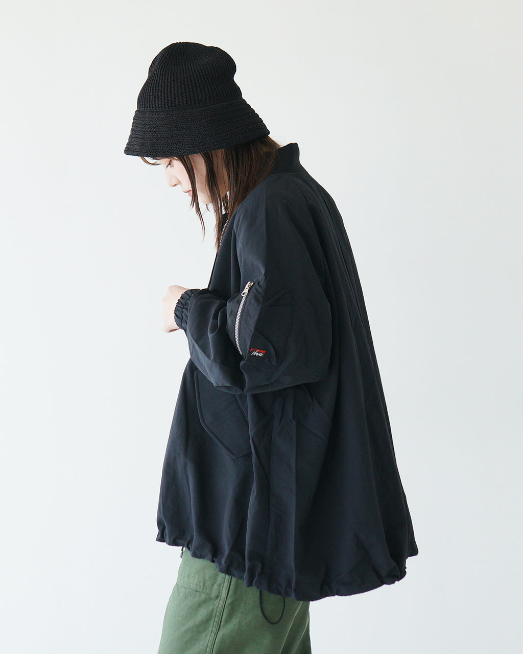 NANGA ナンガ ナイロンタッサー ジャケット NYLON TUSSER JKT W ライトアウター ブルゾン 軽量 撥水 Aライン コクーンシルエット ボンバージャケット N2501-1P503B 速乾 ラグランスリーブ【送料無料】