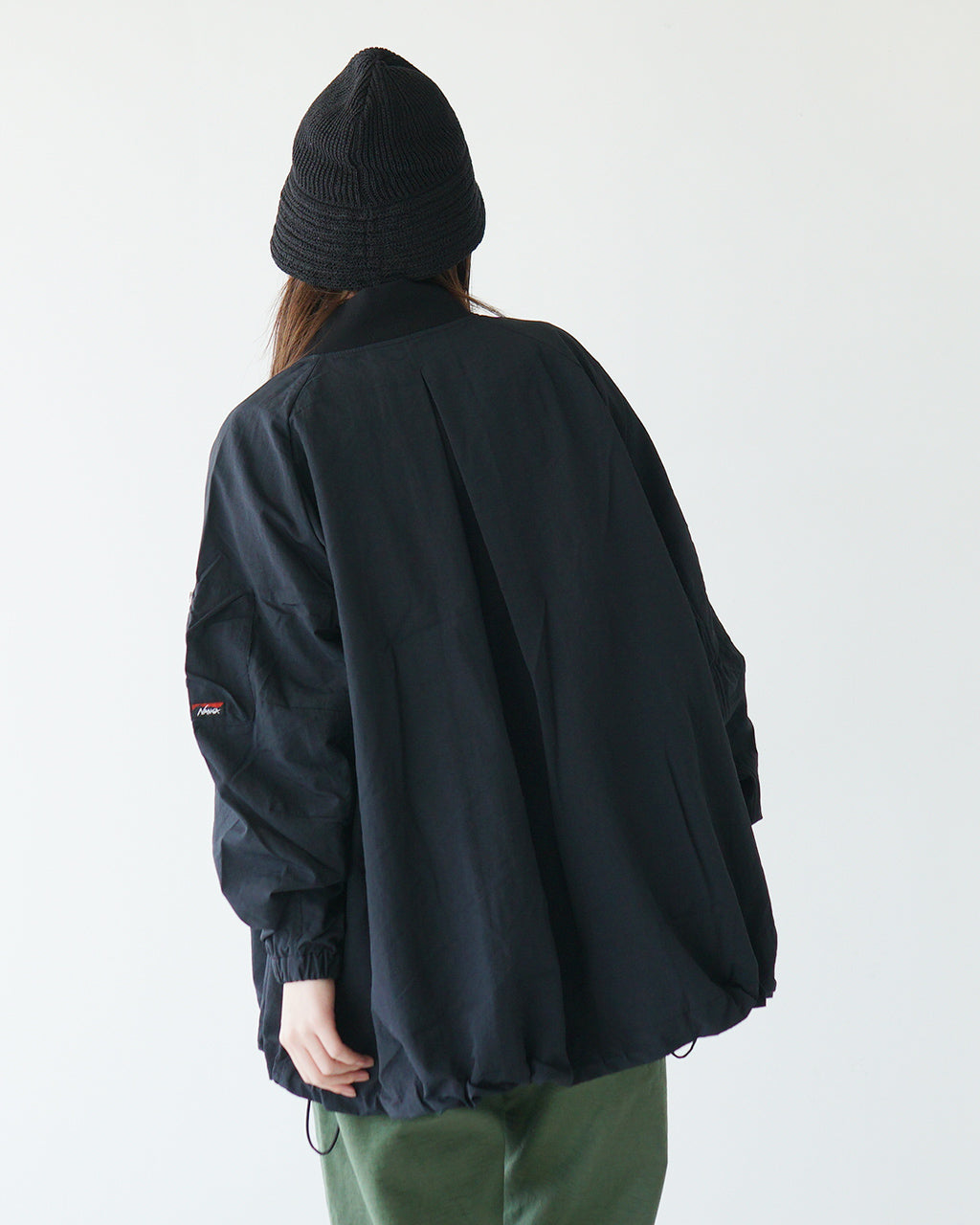NANGA ナンガ ナイロンタッサー ジャケット NYLON TUSSER JKT W ライトアウター ブルゾン 軽量 撥水 Aライン コクーンシルエット ボンバージャケット N2501-1P503B 速乾 ラグランスリーブ【送料無料】