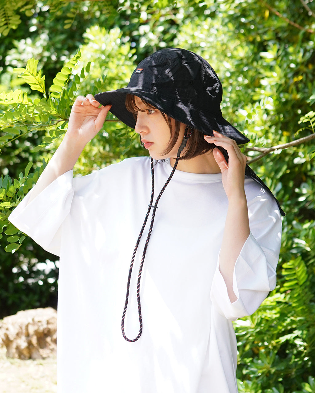 【SALE!20%OFF】NANGA ナンガ サンシェードハット NYLON TUSSER SUNSHADE HAT ナイロンタッサー 帽子 日除け 紫外線対策 NA2221-3B501