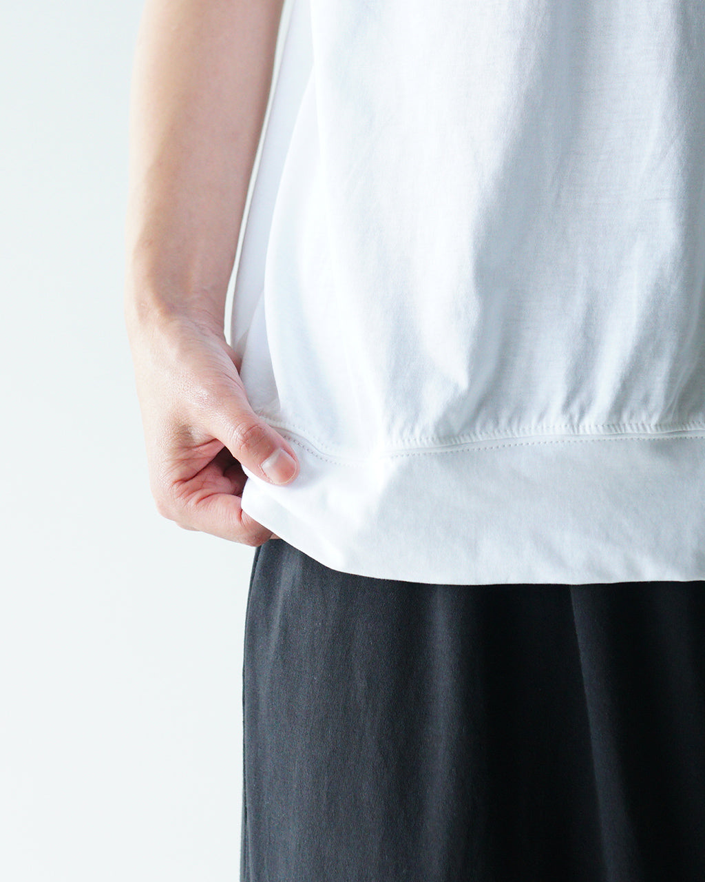 NARU ナル 半袖 Tシャツ 110/2サイロプレミアムコンパクトT カットソー プ ハイネック UVカット シアー感 637230BD 【クーポン対象外】