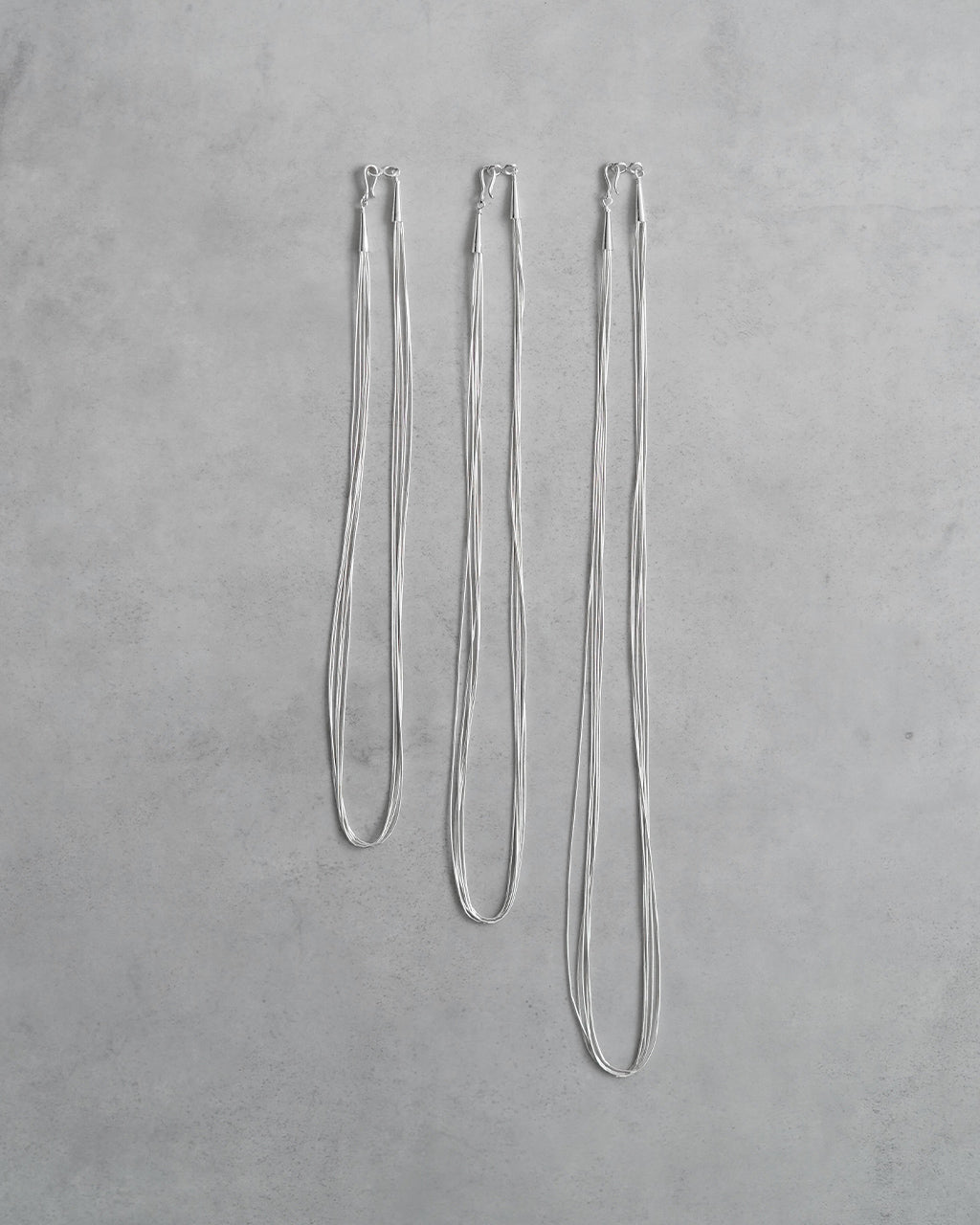 LIQUID SILVER JEWERLY NECKLACE 5st