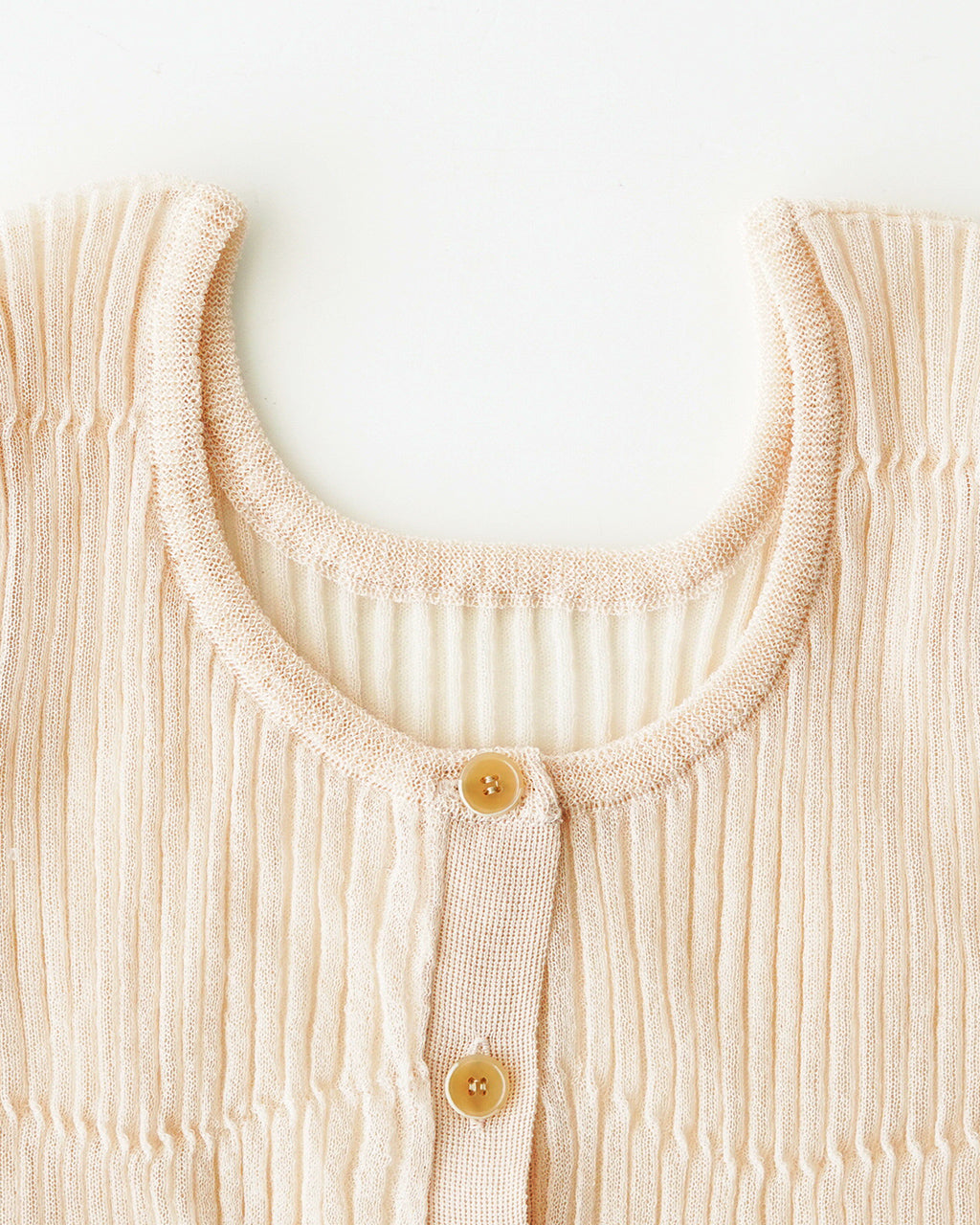 【アウトレット!30%OFF】NEPLA. ネプラ 2WAY シアーリブニット カーディガン 2WAY CARDIGAN SHEER RIB KNIT 5分袖 レイヤード OK035-5S【送料無料】