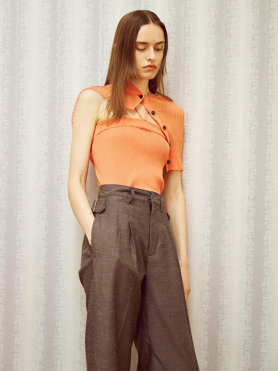 【SALE!50%OFF】NEPLA. ネプラ シアーリブニット 3WAY ベアトップ ワンピース 3WAY BARETOP OP KNIT スカート ホルターネック OK036-5S【送料無料】