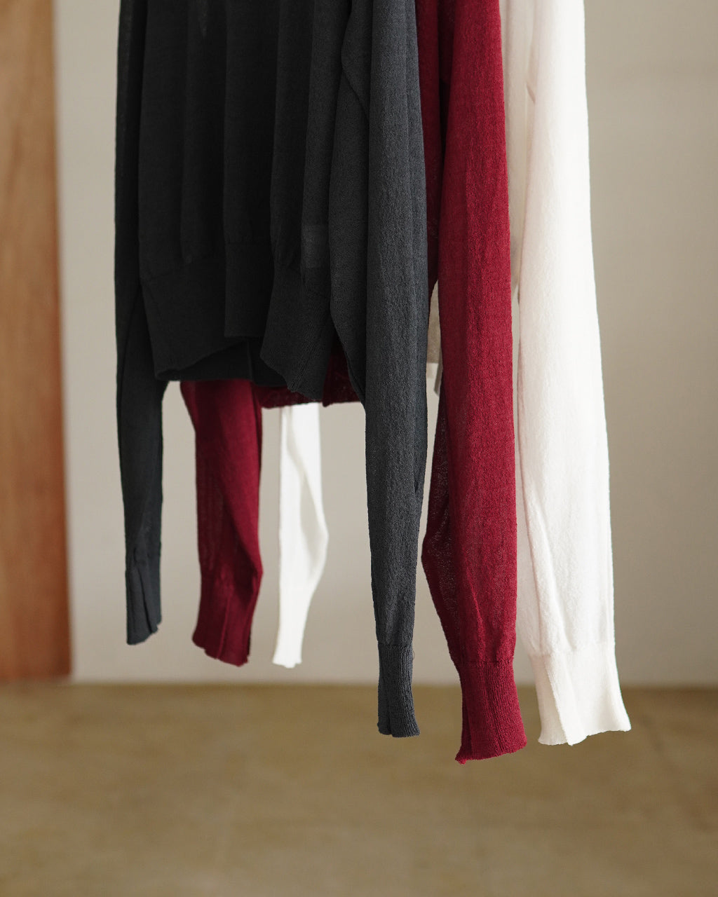 PLEAT P/O SHEER KNIT OK043-5A
