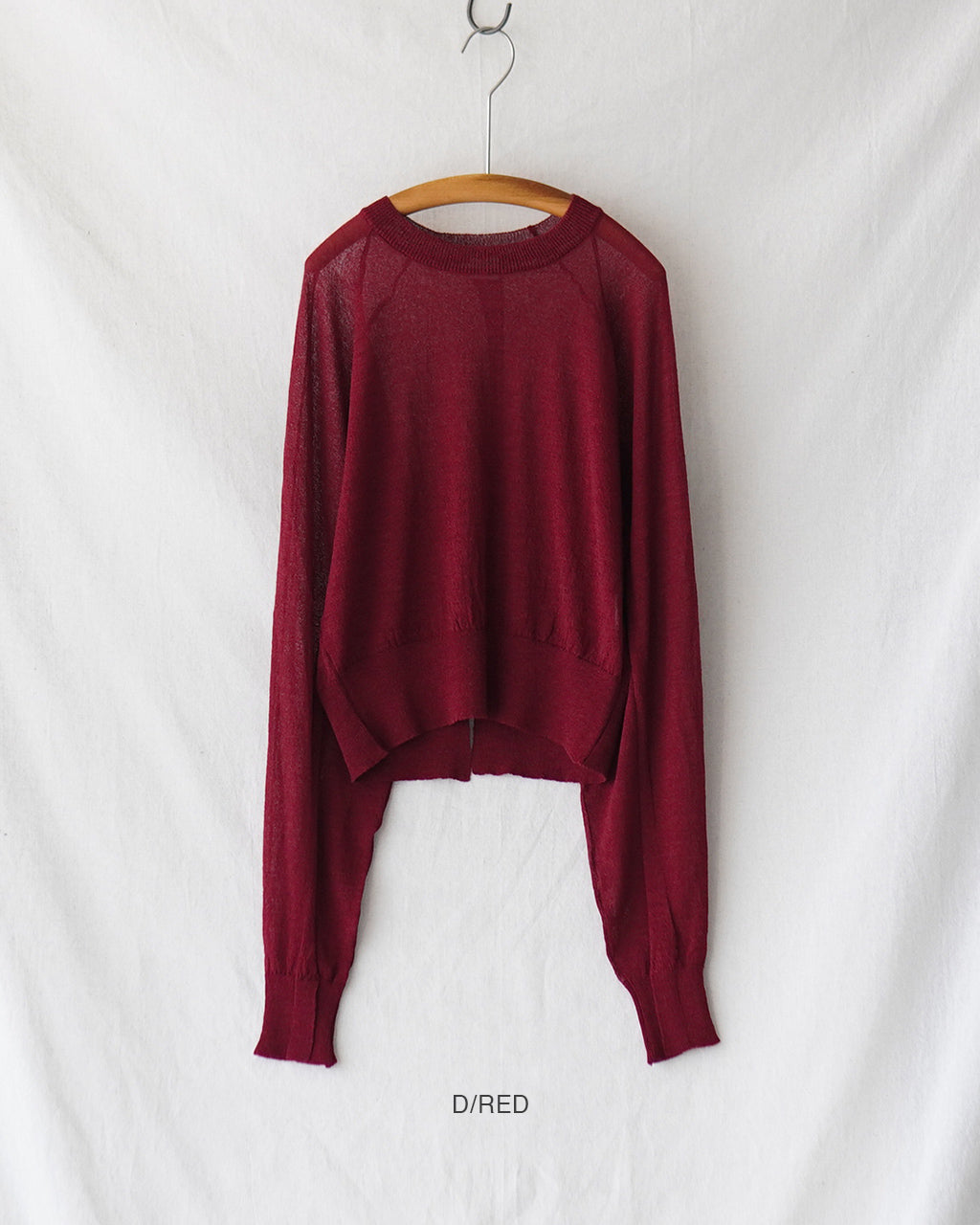 PLEAT P/O SHEER KNIT OK043-5A