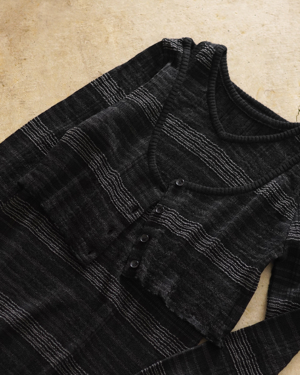 ENSEMBLE GLENCHECK BORDER KNIT OK046-5A
