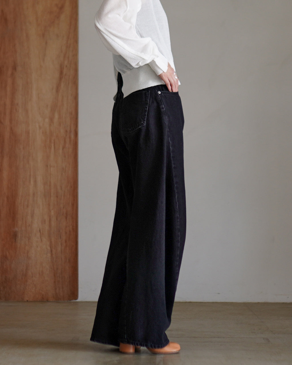 3D CURVE PANTS BLACK WO3DC-5A