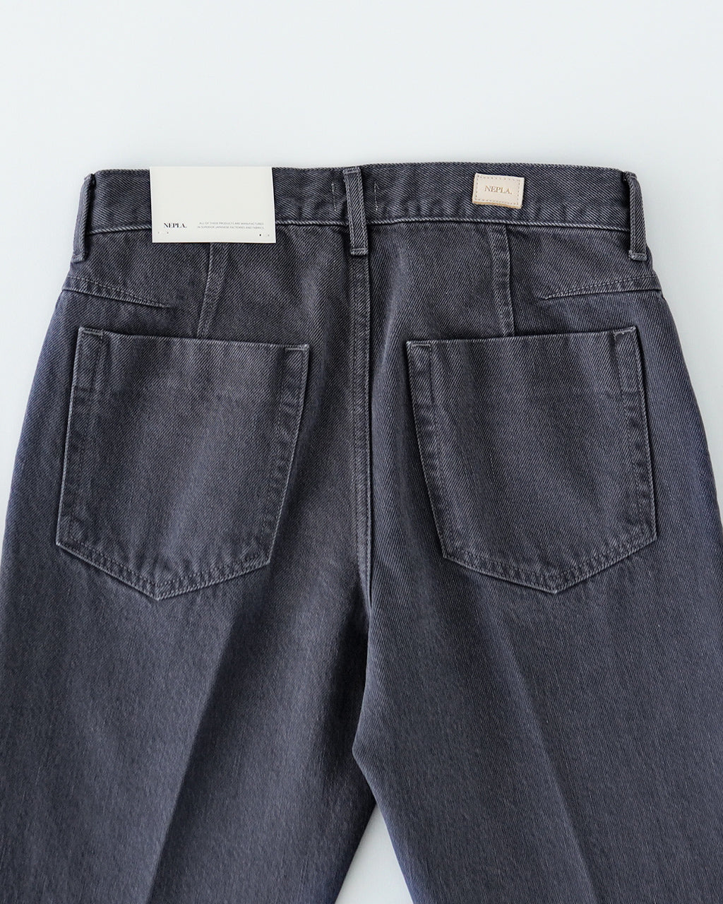 【アウトレット!30%OFF】NEPLA. ネプラ セミフレアパンツ チャコール SEMI-FLARE PANTS CHARCOAL ボトムス フルレングス デニム WOFLA-5S CHARCOAL【送料無料】