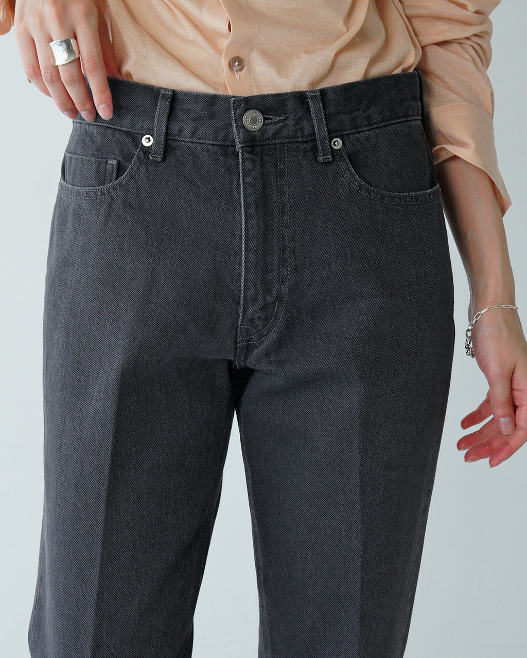 【アウトレット!30%OFF】NEPLA. ネプラ セミフレアパンツ チャコール SEMI-FLARE PANTS CHARCOAL ボトムス フルレングス デニム WOFLA-5S CHARCOAL【送料無料】