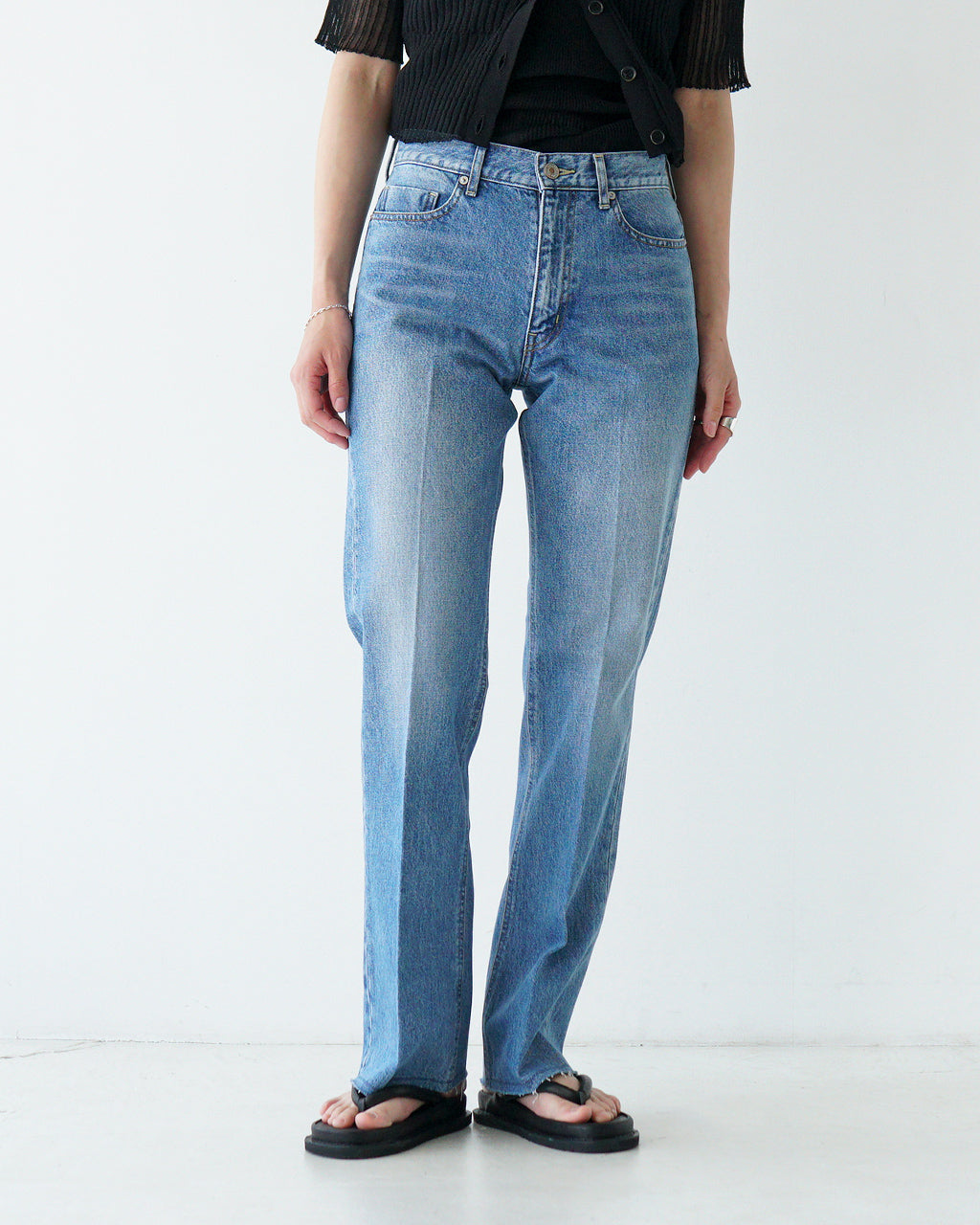 NEPLA. ネプラ セミフレアパンツ リアル ビンテージ ヴィンテージ加工 SEMI-FLARE PANTS REAL VINTAGE ボトムス フルレングス デニム ジーンズ WOFLA-5S REAL VINTAGE【クーポン対象外】【送料無料】