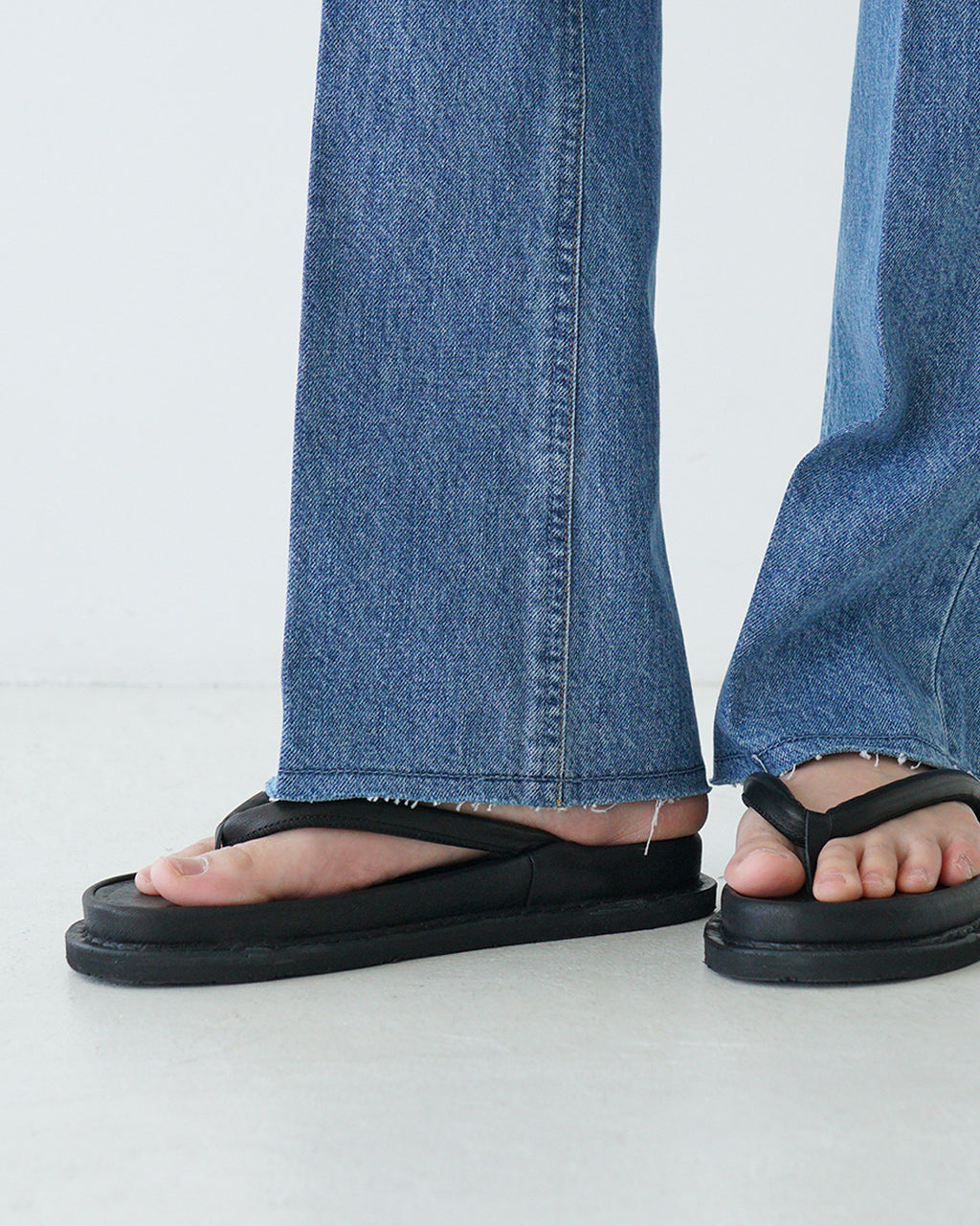 |outlet|SEMI-FLARE PANTS REAL VINTAGE WOFLA-5S