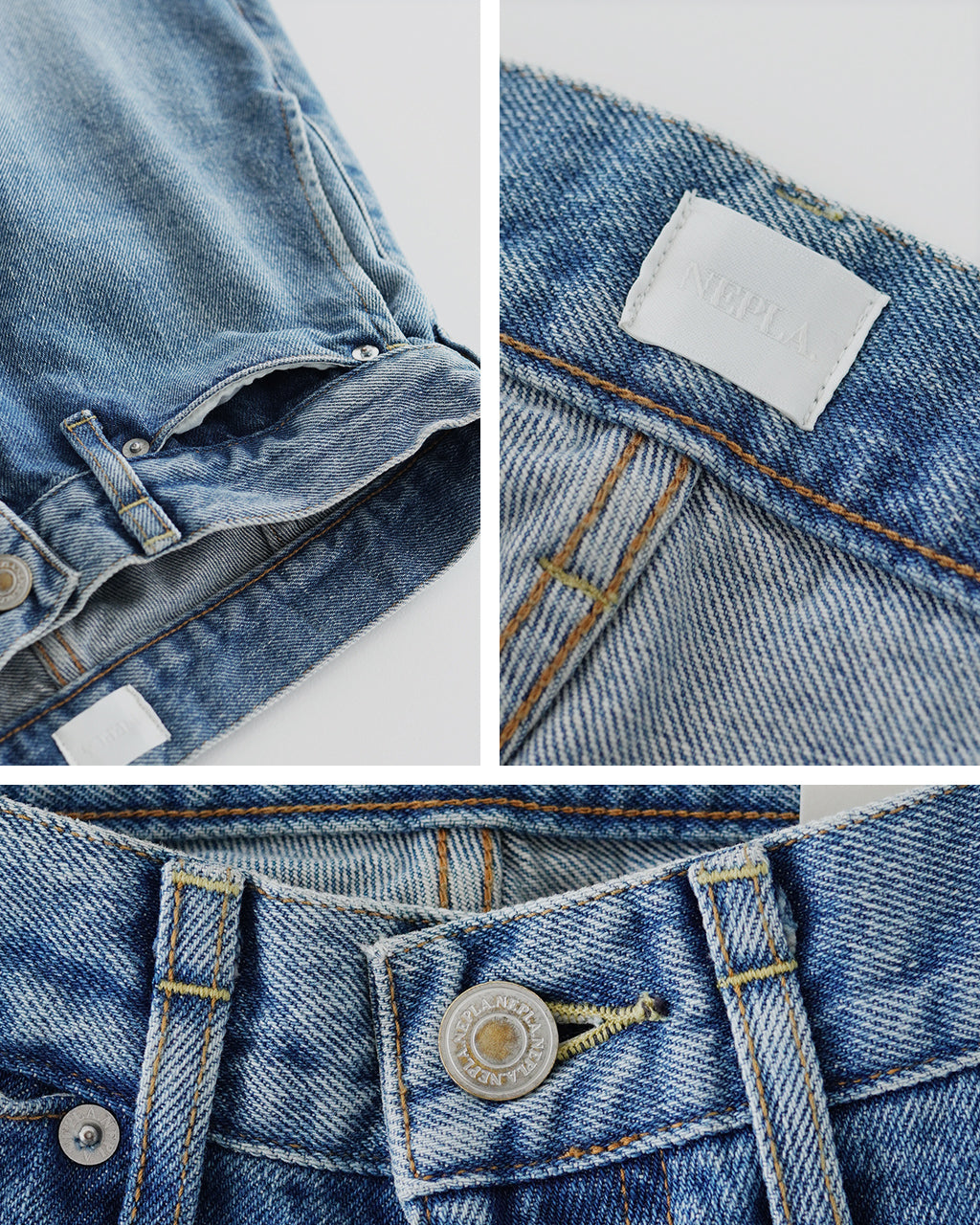 【アウトレット!30%OFF】NEPLA. ネプラ オフィサーストレートスラックスデニム OFFICER STRAIGHT SLACKS VINTAGE 12.5oz ボトムス ジーンズ パンツ WOFST-5S【送料無料】
