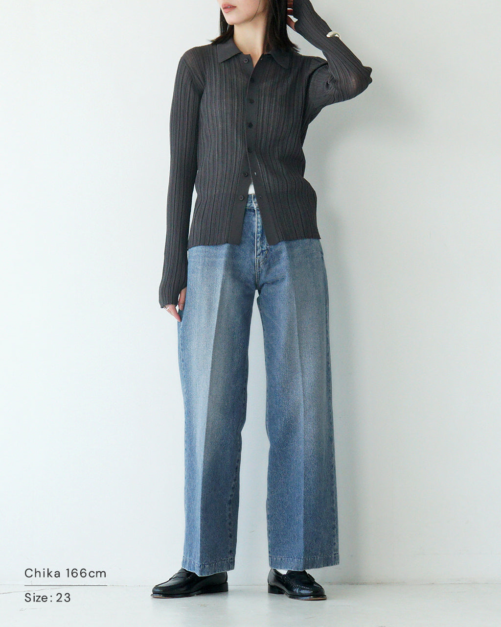 |outlet|OFFICER STRAIGHT SLACKS VINTAGE 12.5oz WOFST-5S