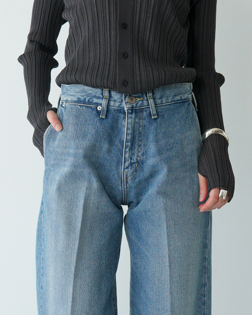【アウトレット!30%OFF】NEPLA. ネプラ オフィサーストレートスラックスデニム OFFICER STRAIGHT SLACKS VINTAGE 12.5oz ボトムス ジーンズ パンツ WOFST-5S【送料無料】