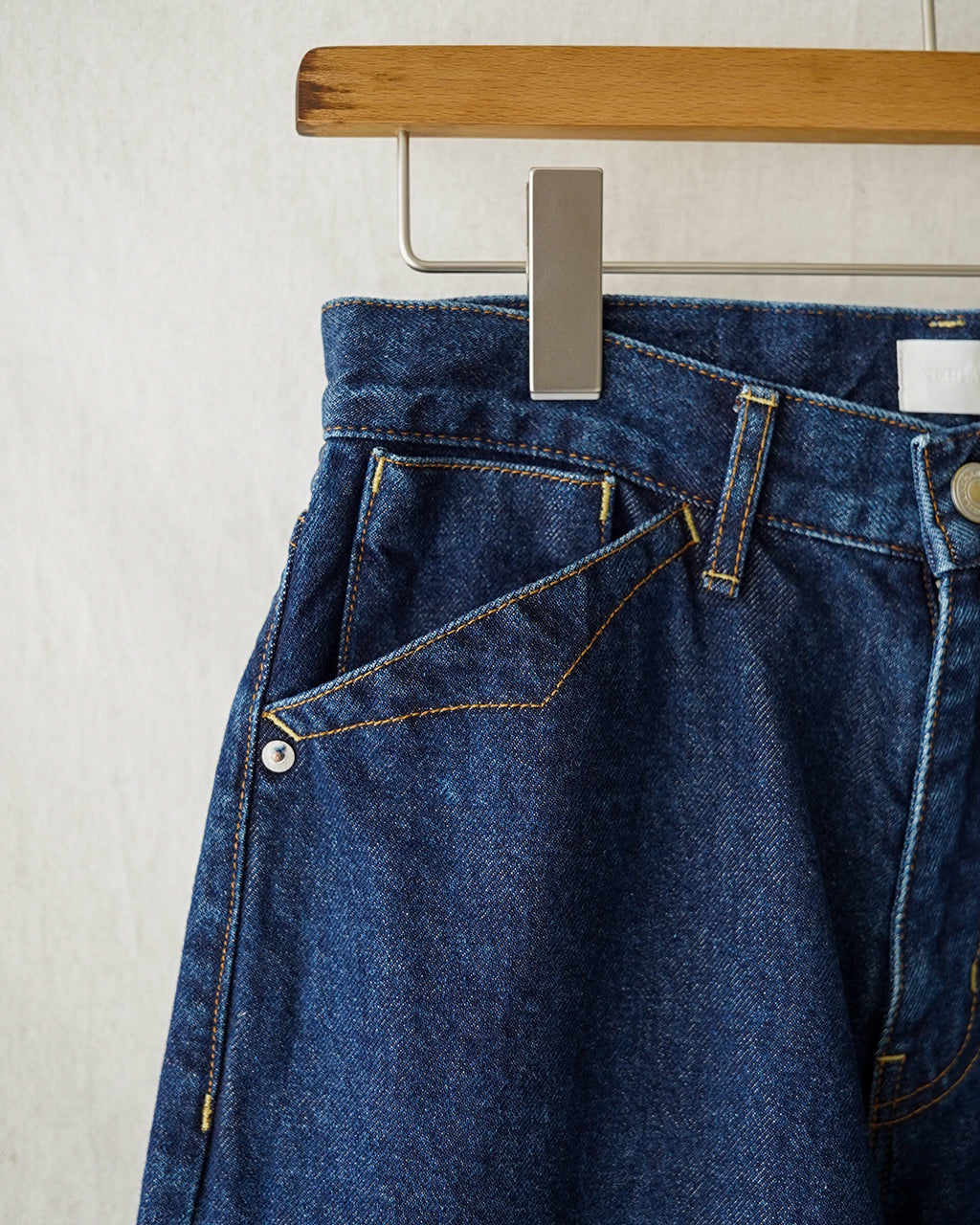 WESTERN DENIM BAGGY PANTS WOWBG-5A