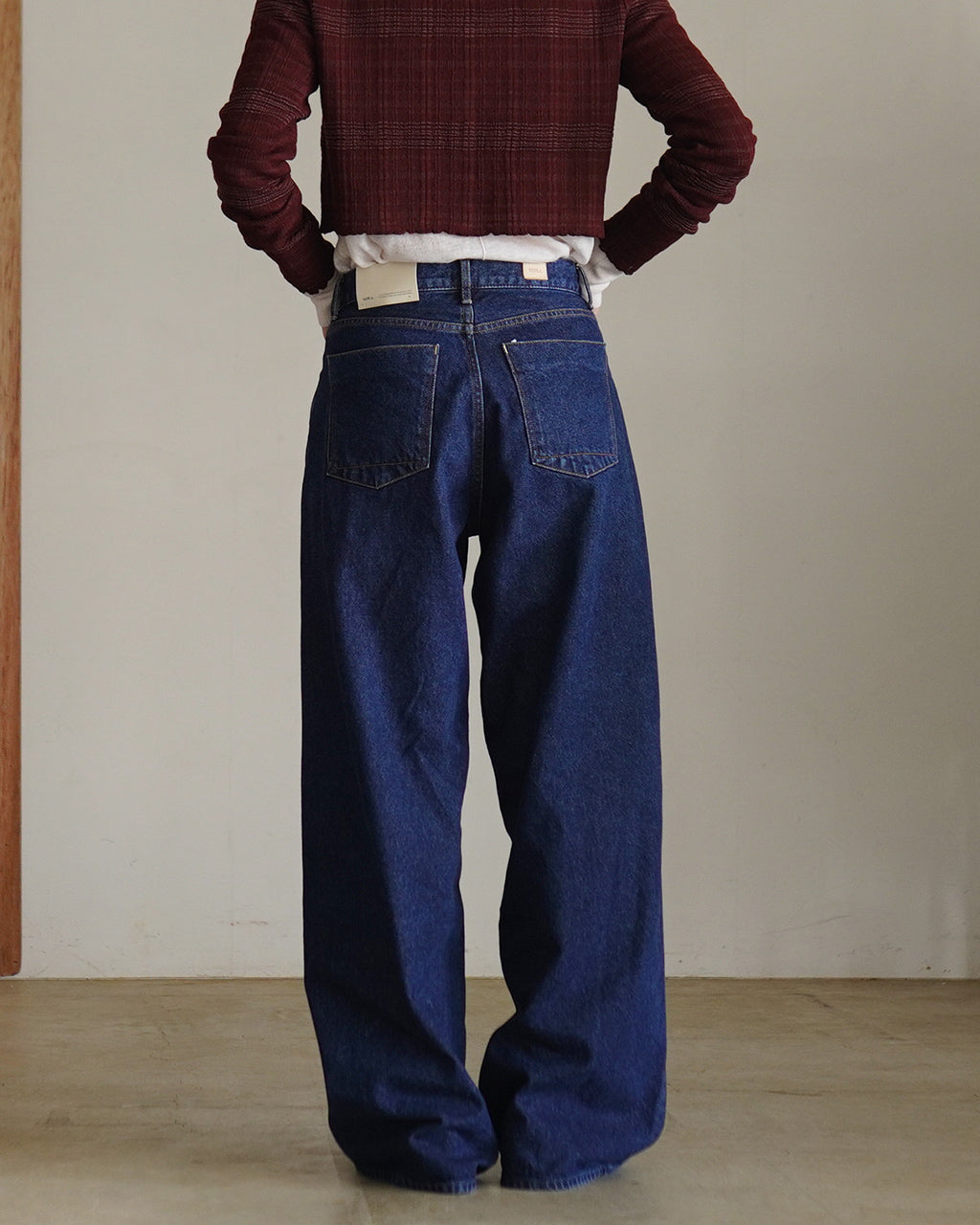 WESTERN DENIM BAGGY PANTS WOWBG-5A