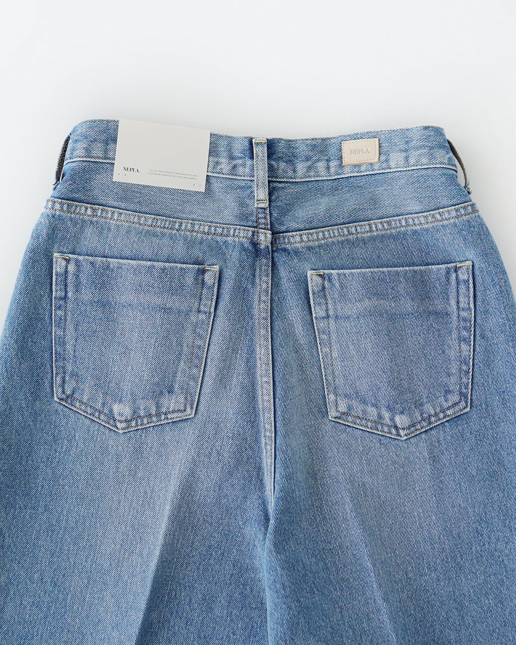 NEPLA. ネプラ ワイドパンツ クリーンビンテージ WIDE PANTS CLEAN VINTAGE ボトムス フルレングス ストレート デニム ジーンズ WOWID-5S CLEAN VINTAGE【クーポン対象外】【送料無料】