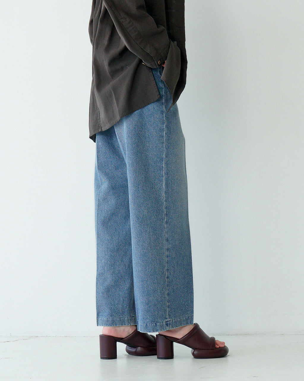 NEPLA. ネプラ ワイドパンツ クリーンビンテージ WIDE PANTS CLEAN VINTAGE ボトムス フルレングス ストレート デニム ジーンズ WOWID-5S CLEAN VINTAGE【クーポン対象外】【送料無料】