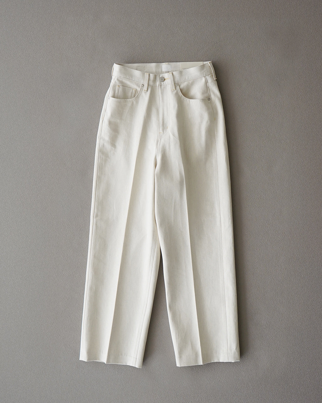 |outlet|WIDE PANTS CREAM WOWID-5S