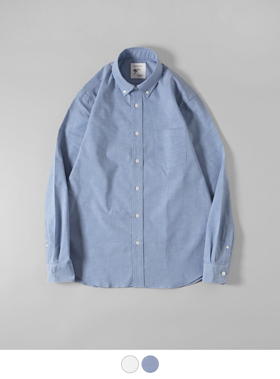 NEUTRALWORKS ニュートラルワークス ロングスリーブ スタンダード オックスフォード ボタンダウン シャツ LONG SLEEVE  STANDARD OXFORD BD SHIRT KSU34144【送料無料】