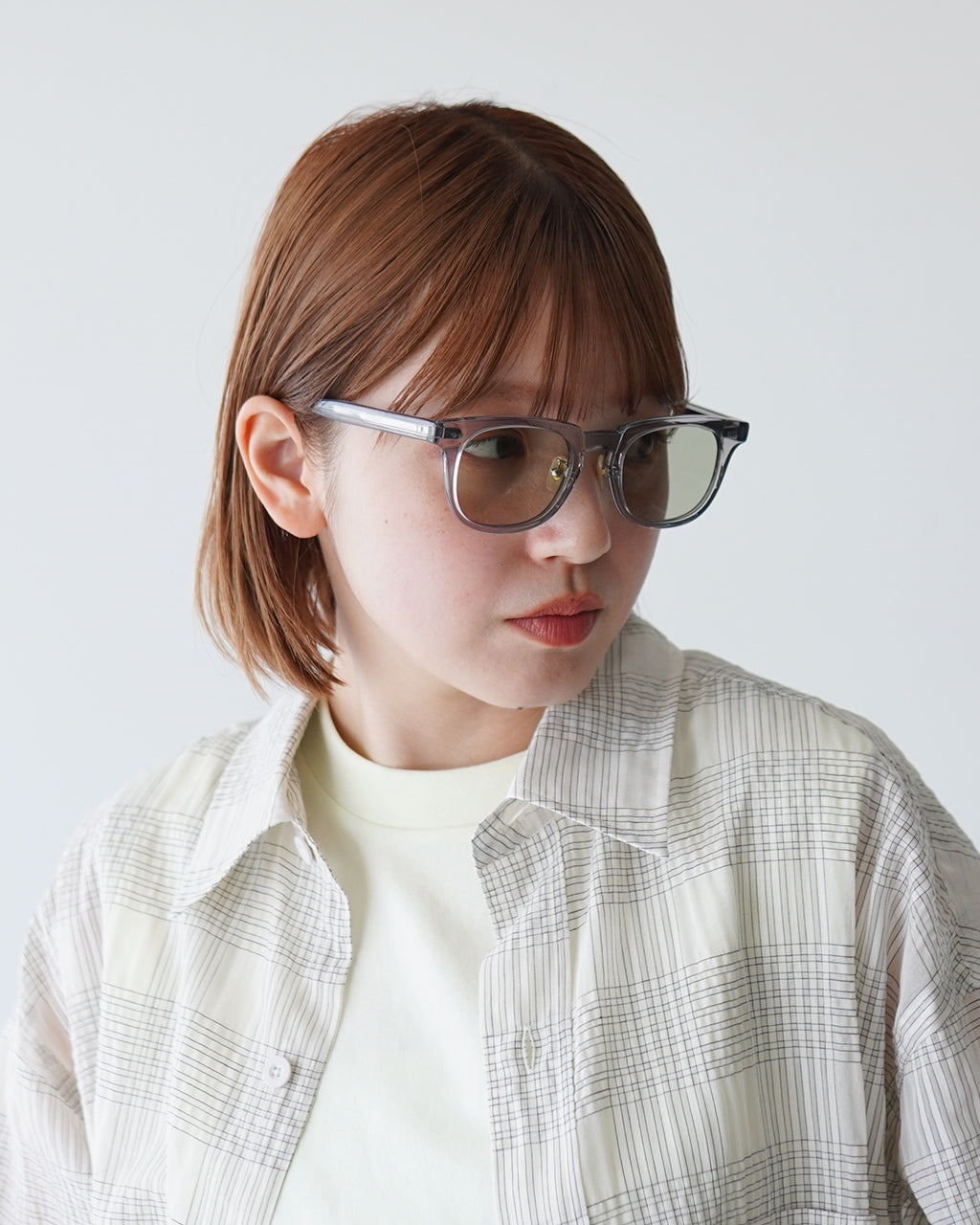 NEW. 뉴 비자르 BIZARRE 웰링턴형 선글라스 안경 안경 다테 안경 컬러 렌즈 송료 무료