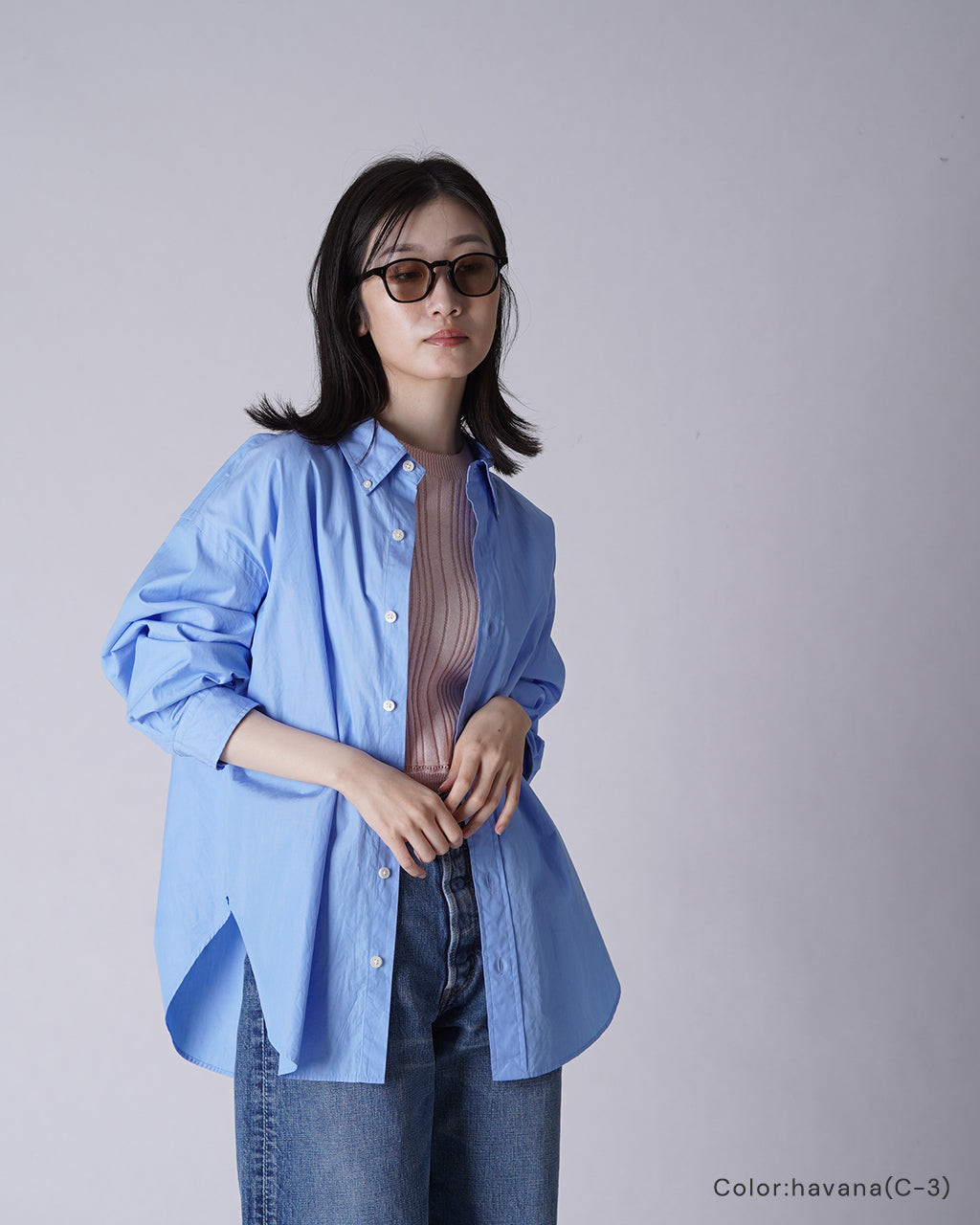 Few by NEW. 퓨바이 뉴 F10/46 선글라스 안경 안경 다테 안경 컬러 렌즈 2024 봄 여름【무료우송】【쿠폰 대상외】