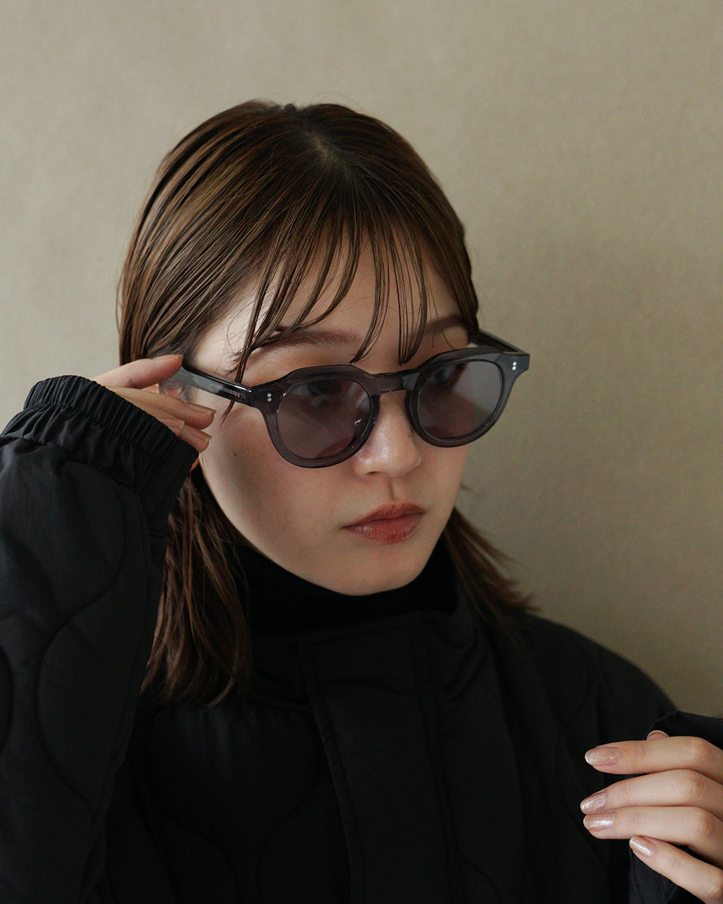 Few by NEW. 퓨바이 뉴 F11 선글라스 크라운 팬트형 보스턴형 안경 안경 다테 안경【쿠폰 대상외】【무료우송】