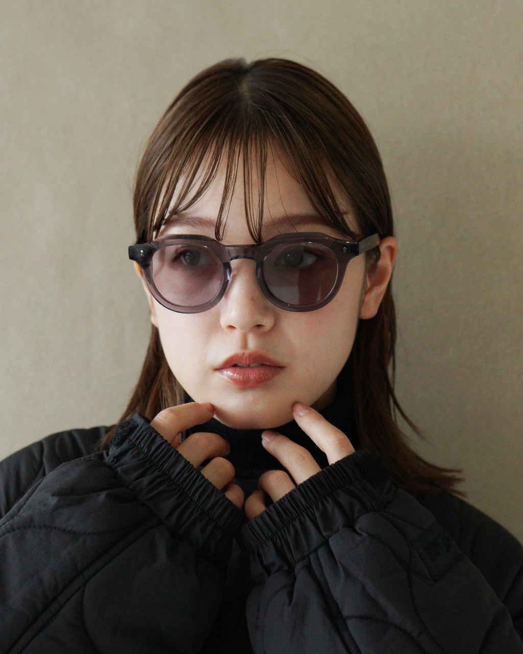 Few by NEW. 퓨바이 뉴 F11 선글라스 크라운 팬트형 보스턴형 안경 안경 다테 안경【쿠폰 대상외】【무료우송】