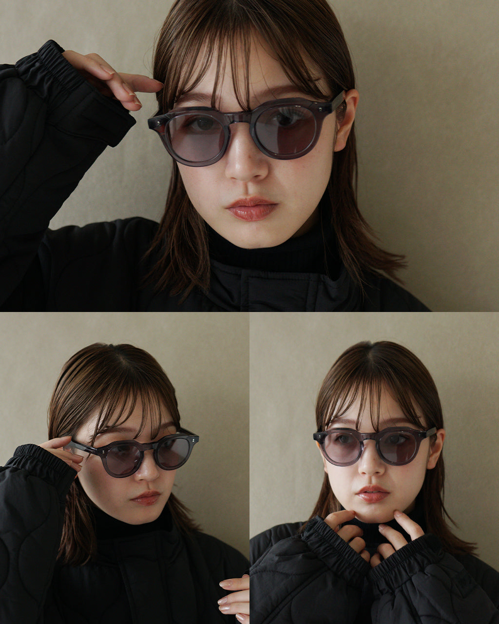 Few by NEW. 퓨바이 뉴 F11 선글라스 크라운 팬트형 보스턴형 안경 안경 다테 안경【쿠폰 대상외】【무료우송】