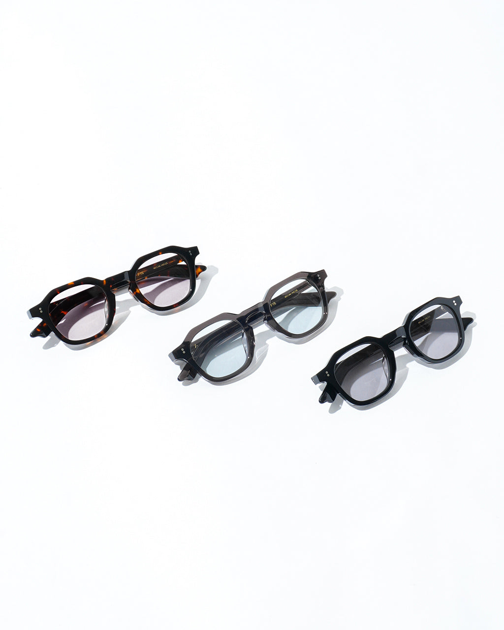 Few by NEW. 퓨바이 뉴 F16 선글라스 안경 안경 크라운 팬트 다테 안경 칼라 렌즈 블랙 브라운 옐로우 2024 봄 여름【무료우송】【쿠폰 대상외】