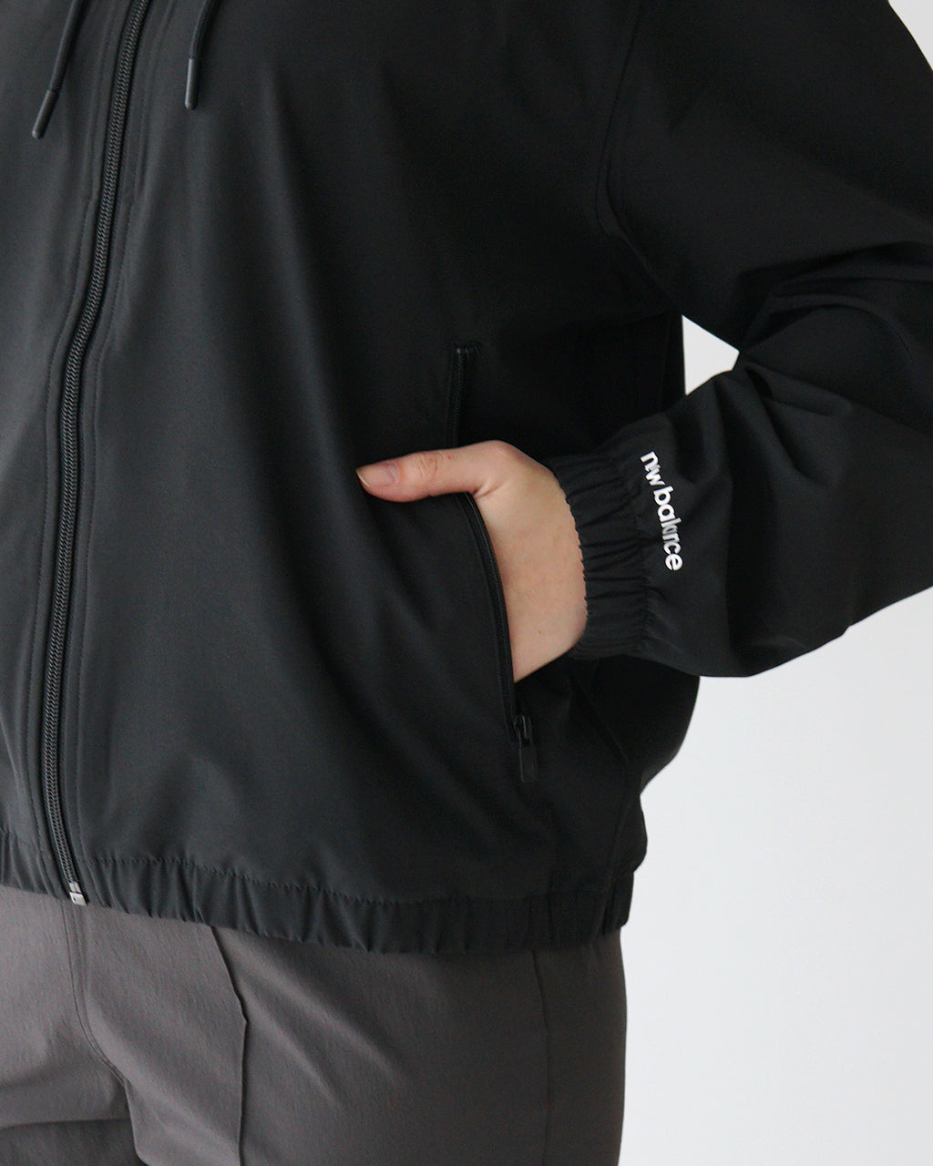 【SALE!30%OFF】ニューバランス ストレッチウーブン ジャケット Stretch Woven Jacket ジップアップ パーカー AWJ51503