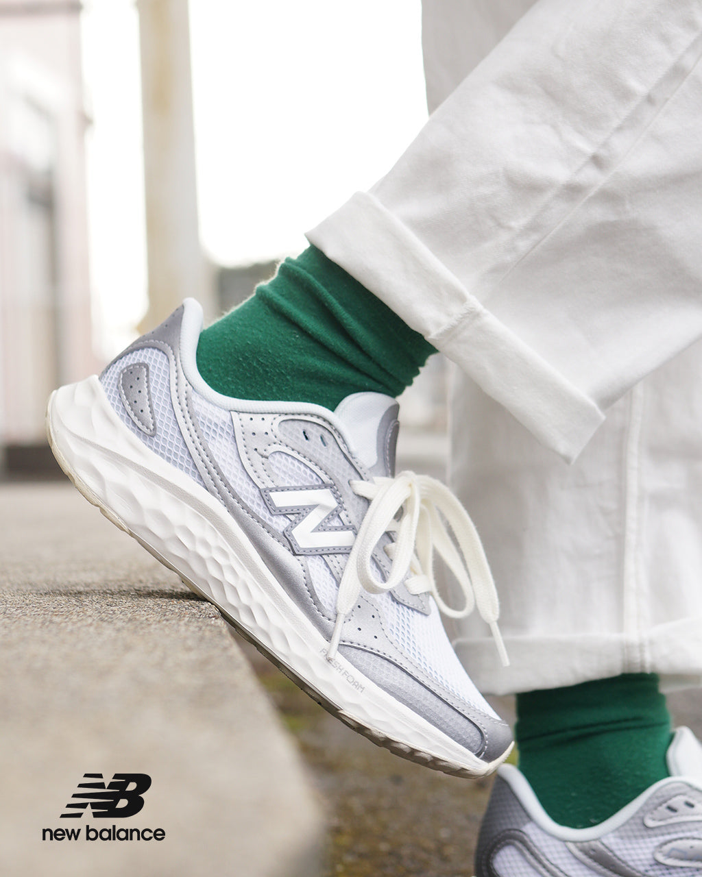 【SALE!20%OFF】new balanceランニングシューズ スニーカー 厚底 プラットフォーム 靴 フレッシュフォーム アリシ FRESH FOAM Arishi V4 WARISTD4 WARISTS4