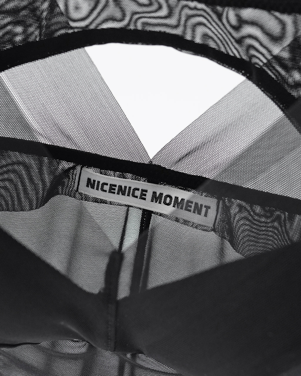 NICENICE MOMENT ナイスナイスモーメント メッシュブリファー MESH BRIEFER キャミソール ショーツ ボディインナー ボディスーツ NNM03-2403-003 6018【クーポン対象外】