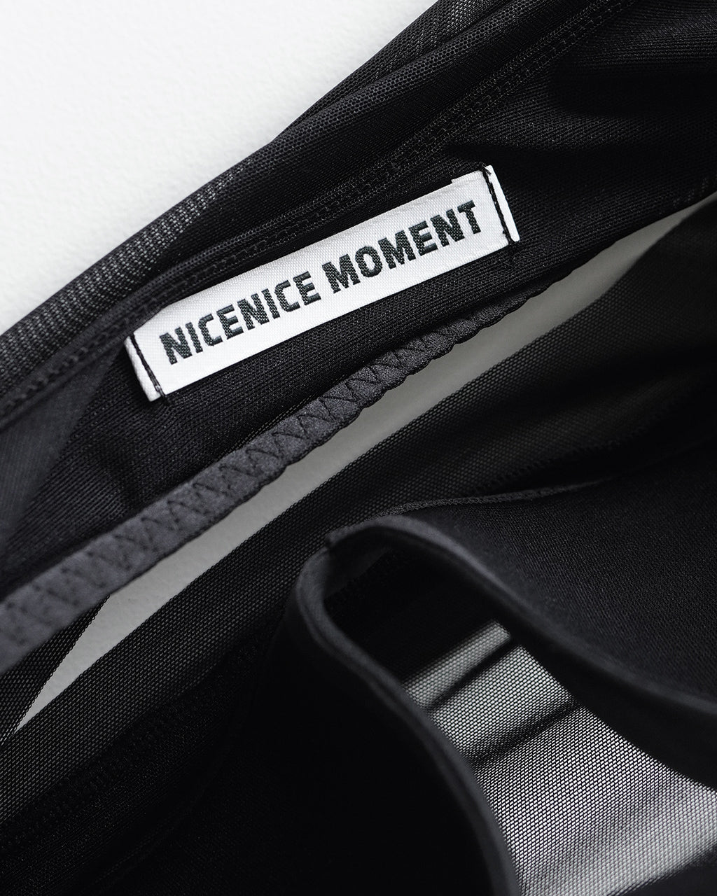 NICENICE MOMENT ナイスナイスモーメント メッシュブラタンク MESH BRA TANK タンクトップ型ブラトップ インナー 下着 ノンワイヤー NNM3-25S-012【クーポン対象外】