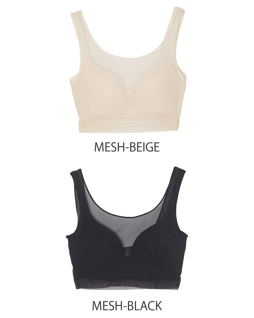 NICENICE MOMENT ナイスナイスモーメント メッシュブラタンク MESH BRA TANK タンクトップ型ブラトップ インナー 下着 ノンワイヤー NNM3-25S-012【クーポン対象外】