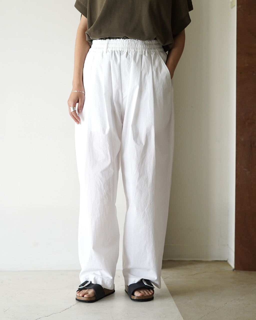 「HAKU-W」2 TUCK WIDE PANTS【先行予約】【2026年4月下旬頃入荷予定】
