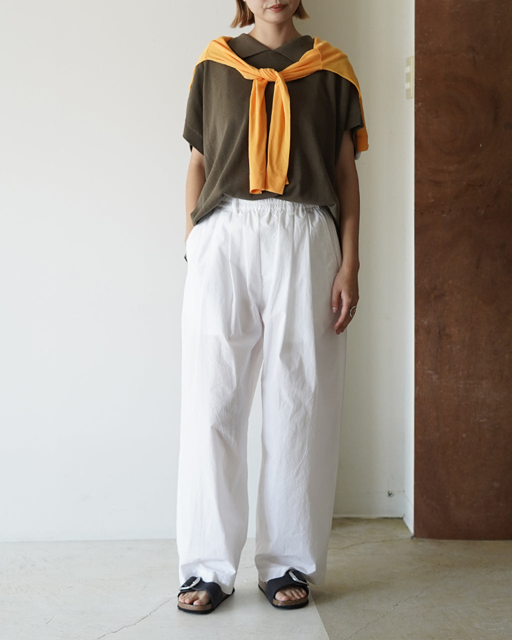 「HAKU-W」2 TUCK WIDE PANTS【先行予約】【2026年4月下旬頃入荷予定】