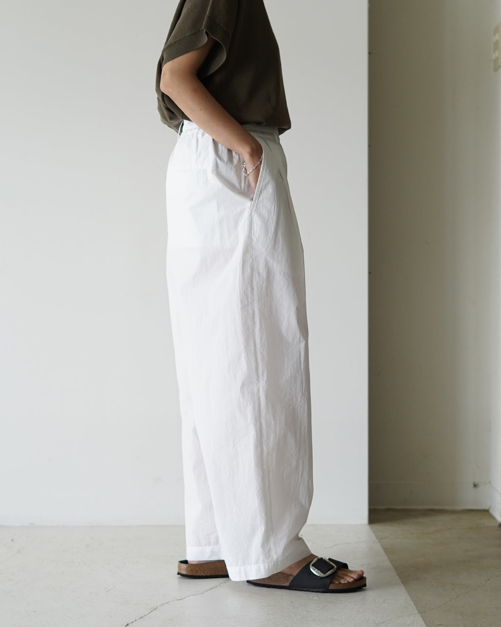 「HAKU-W」2 TUCK WIDE PANTS【先行予約】【2026年4月下旬頃入荷予定】