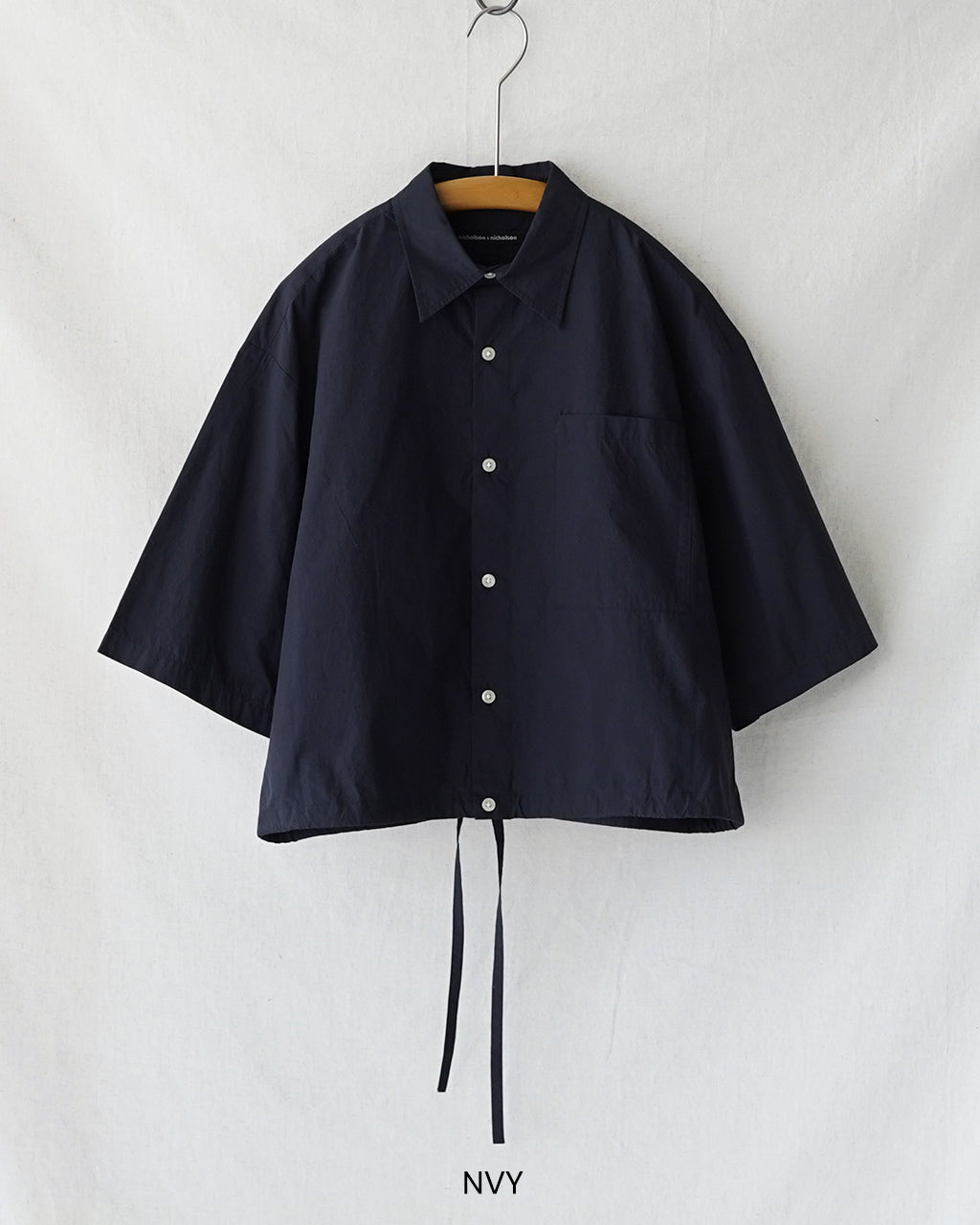 「LINDA-W」 REGULAR COLLAR SHIRT【先行予約】【2026年4月下旬頃入荷予定】