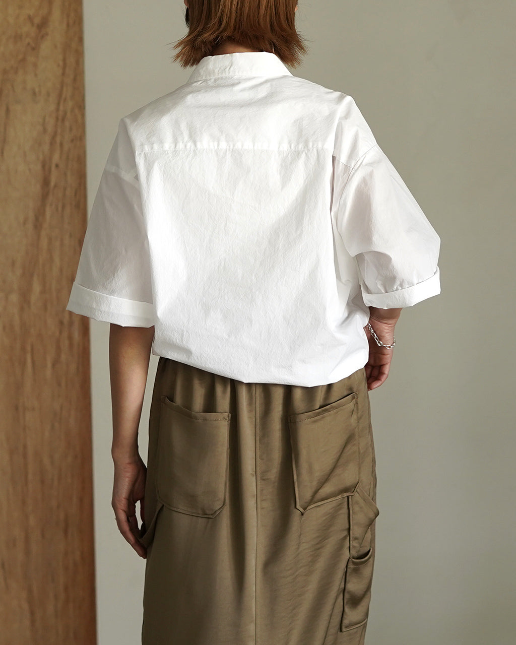 「LINDA-W」 REGULAR COLLAR SHIRT【先行予約】【2026年4月下旬頃入荷予定】
