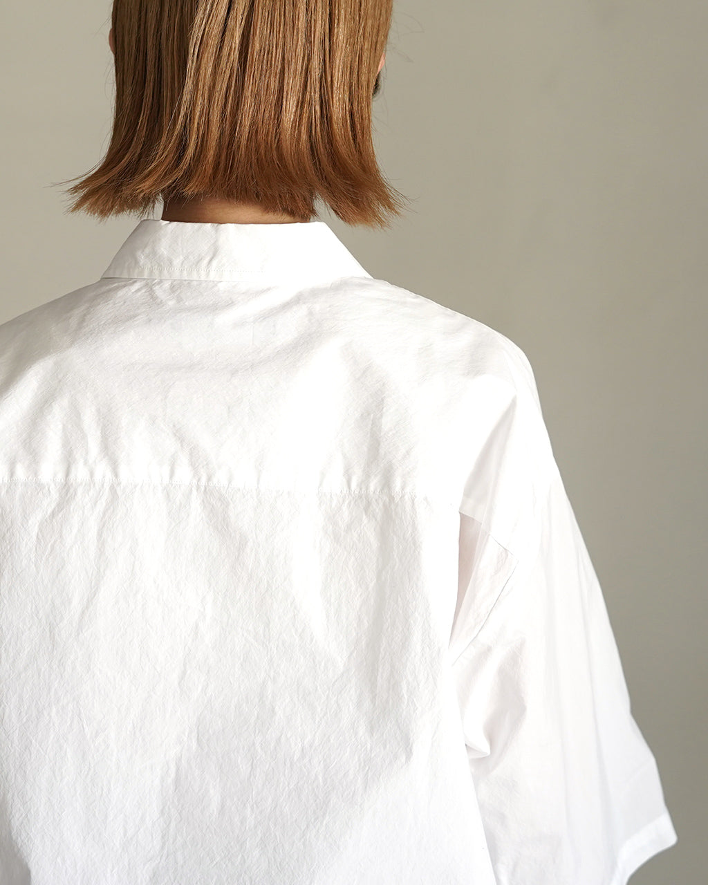 「LINDA-W」 REGULAR COLLAR SHIRT【先行予約】【2026年4月下旬頃入荷予定】