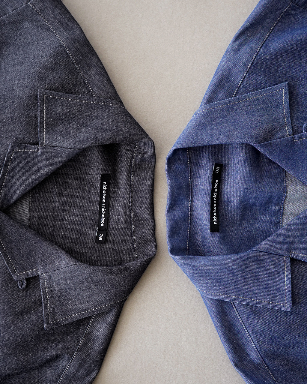 OPEN COLLAR SHIRT ROMA-DENIM【先行予約】【2026年4月下旬頃入荷予定】