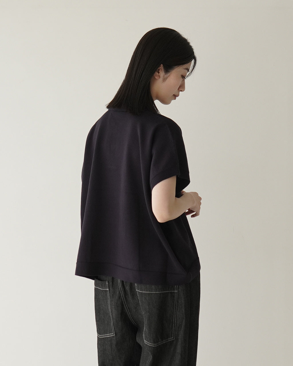 【SALE!20%OFF】半袖 ポロニット ACE ノースリーブ 襟付き