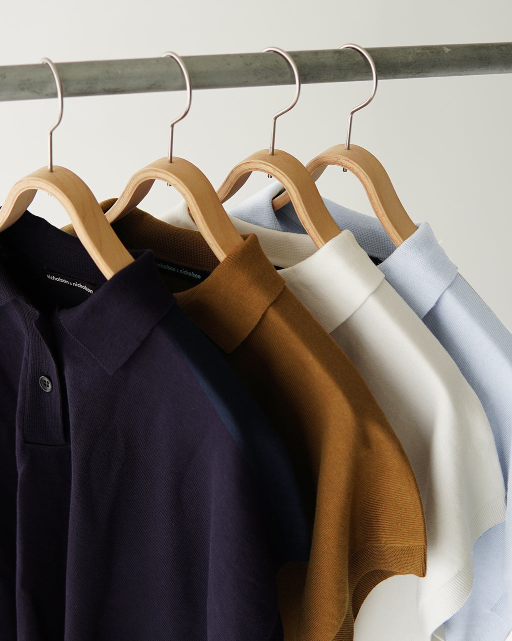 【SALE!20%OFF】半袖 ポロニット ACE ノースリーブ 襟付き