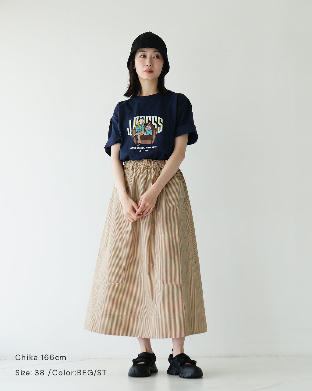 【SALE!40%OFF】イージースカート SKIRT BETTY-W ロングスカート