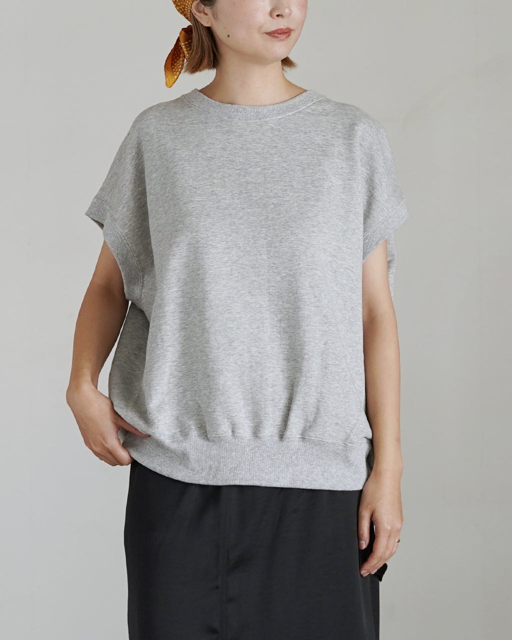 「DUO」 OVERSIZED SWEAT VEST【先行予約】【2026年4月下旬頃入荷予定】
