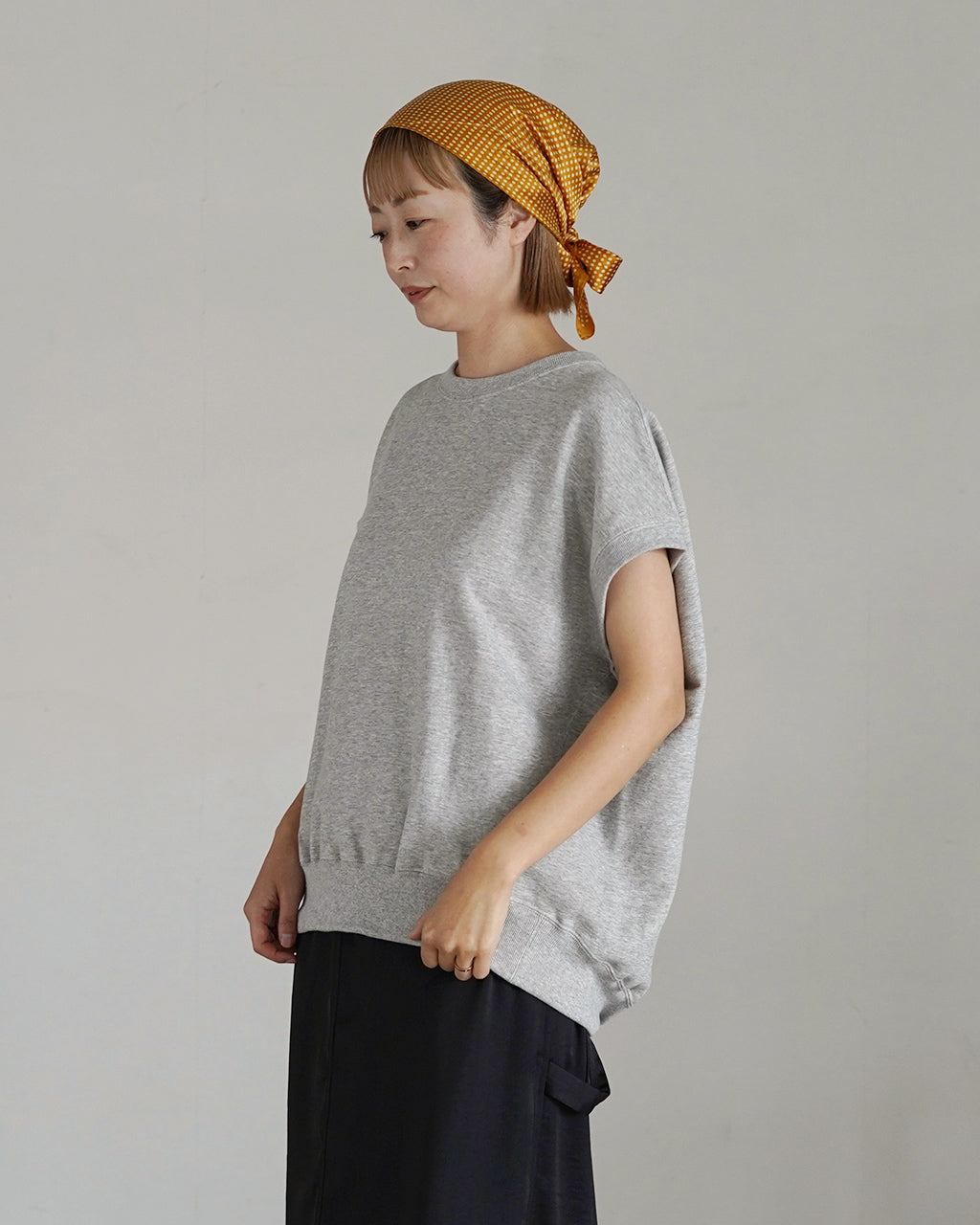 「DUO」 OVERSIZED SWEAT VEST【先行予約】【2026年4月下旬頃入荷予定】