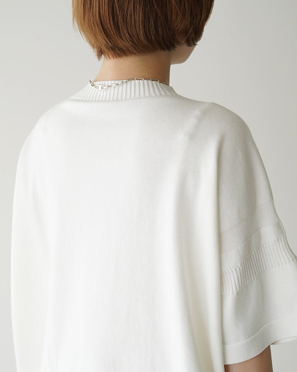 【SALE!40%OFF】半袖 ニットプルオーバー ISLAND アイランド オーガニックコットン