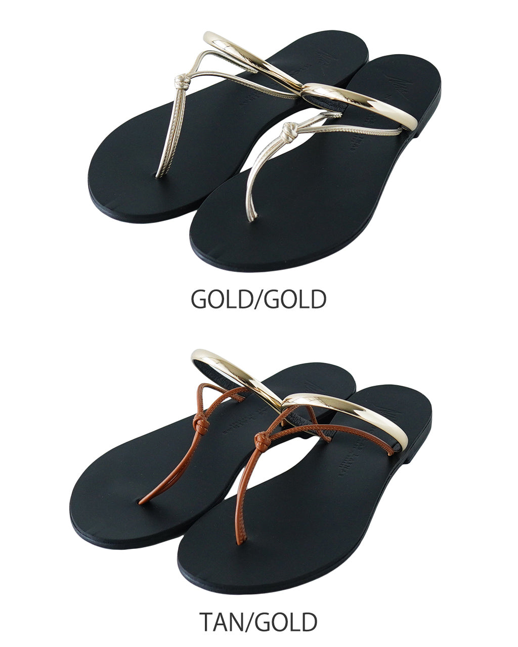 【SALE!50%OFF】NICOLAS LAINAS ニコラスライナス トングサンダル メタリック フェイクレザー シューズ 靴 8G-T